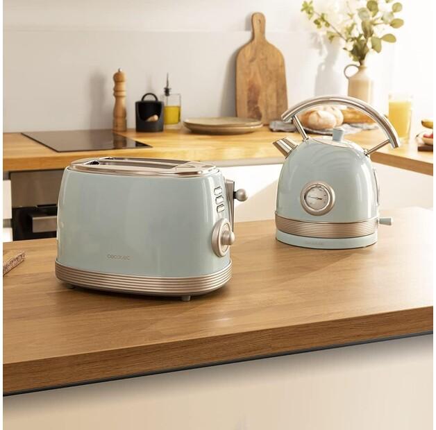 Тостер Cecotec 03208 Toast & Taste Vintage 800 blau