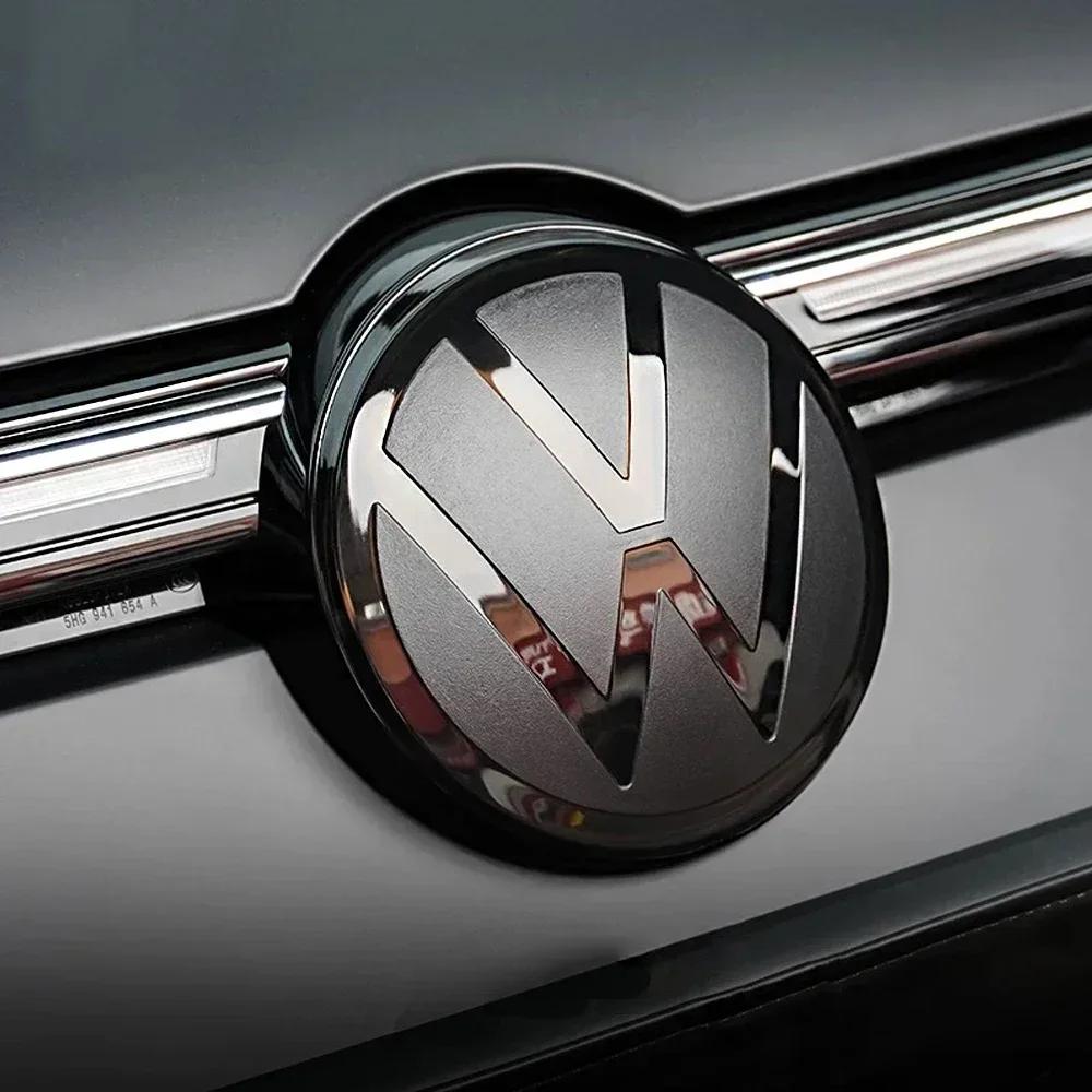 2025 Hot 2pcs Not Affect ACC Front Grille Emblem Cover Or Rear Trunk Lid Cover for Volkswagen Golf 7/7.5/ 8 Passat B8 Polo  Jett