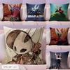 Game HHollow Knight Cushion Cover Natural Linen Pillow Case DoubleSided Print Decorative Sofa Pillowcase Home Decor Gift