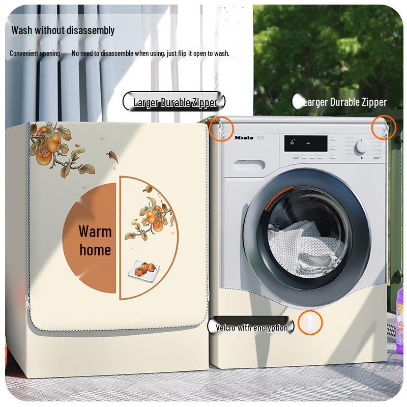Waterproof Sunproof Cover for 10kg Fully Automatic Washing Machines