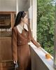 Autumn/Winter 2025 Corduroy Two-Piece Set for Plus Size Girls - Slimming & Stylish