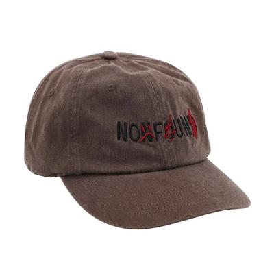 NO FUN Ball Cap [Washed Brown]