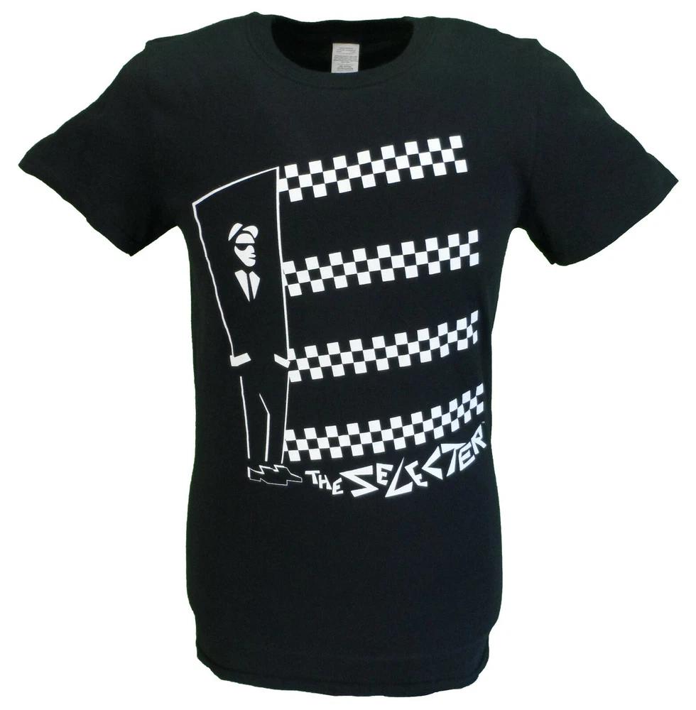 Unisexs Black Official The Selecter 2 Tone T Shirts S