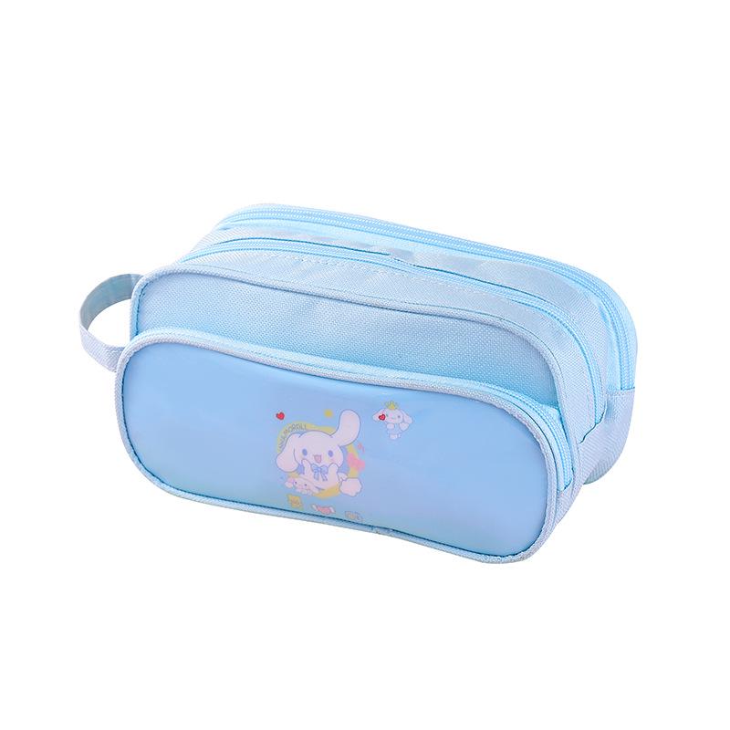 Sanrio Cartoon Large Capacity Pencil Case: Cute, Durable, Multifunctional, Three-Layer Design