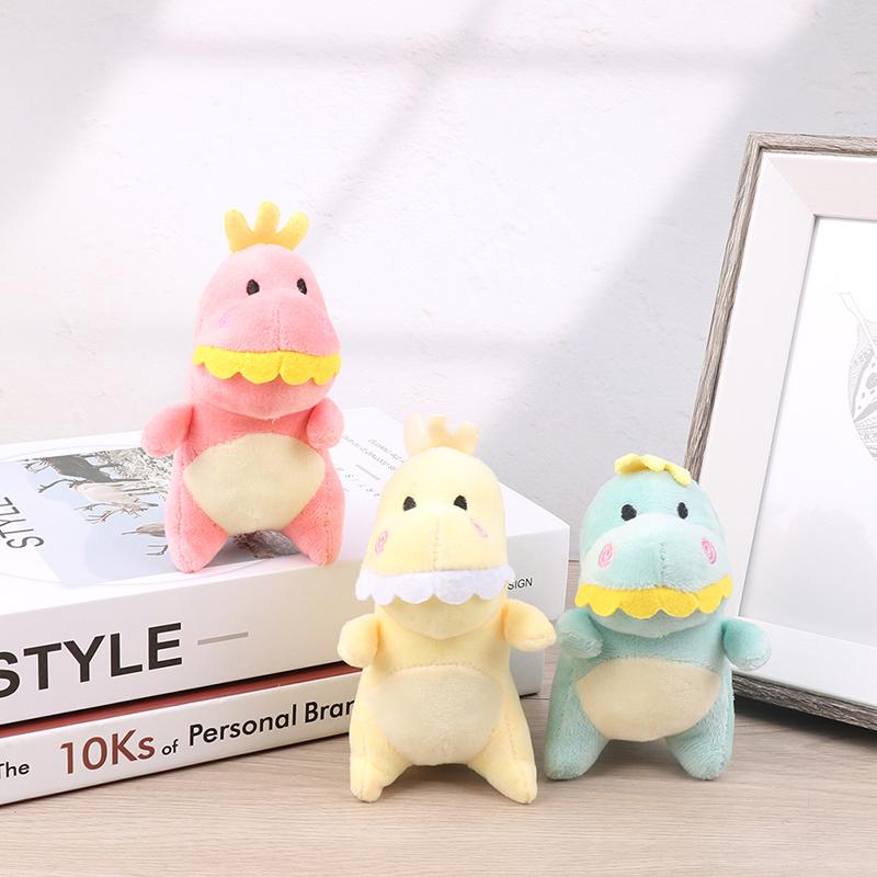 1Pcs Cute Little Dinosaur Pendant Doll Plush Toy Key Chain Bag Pendant Doll Kids Gifts