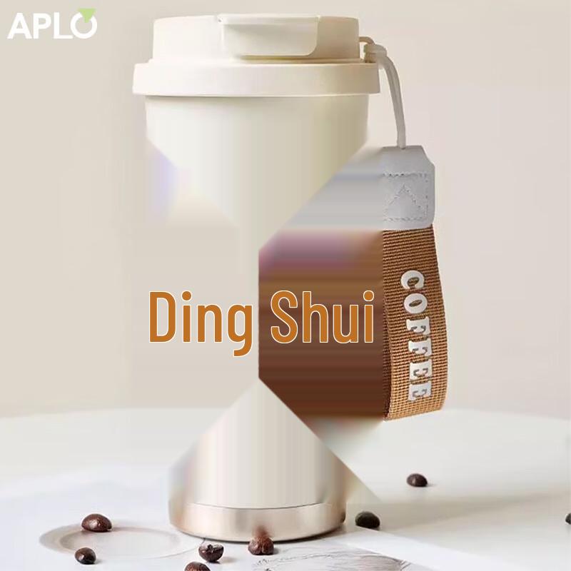APLO 316 SS Dual-Use Insulated Tumbler with Straw, 500ml