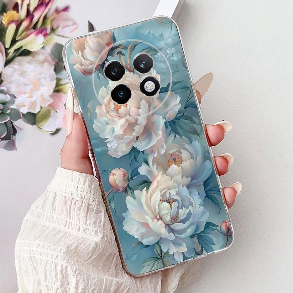For Realme 13 Pro 5G Case RMX3990 Colorful Flowers Painted Cover Soft Slim Phone Case For Realme 13 Pro Plus Realme13 Pro+ Shell