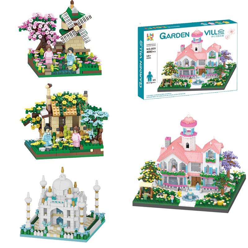 Lego Compatible Cherry Blossom Tree Building Blocks For Girls