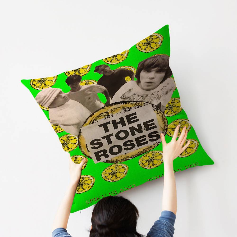 1Pc The Stone Roses Pillowcase Toon Gift Cushion Cover Bedroom Home Sofa Chair Seat Decor Pillow Case
