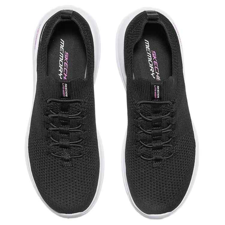 Skechers Sport Comfortable Fashion Durable Low-Top Casual Shoes Women Sneaker Black 898020-BLK