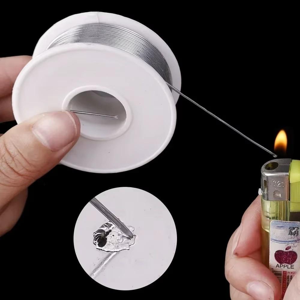 

1PC Easy Solder Silver Welding Rods Silver-Copper Alloy Brazing Stick Soldering Wire Easy Melt 1.0mm Brazing Rods 20g