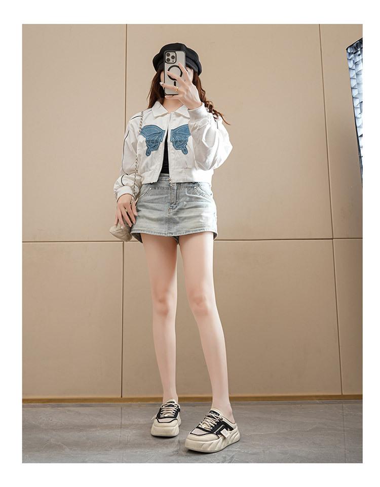 2025 Summer Women's Korean Style White Mesh One-Step Sandals - Versatile Hollow Half Slippers