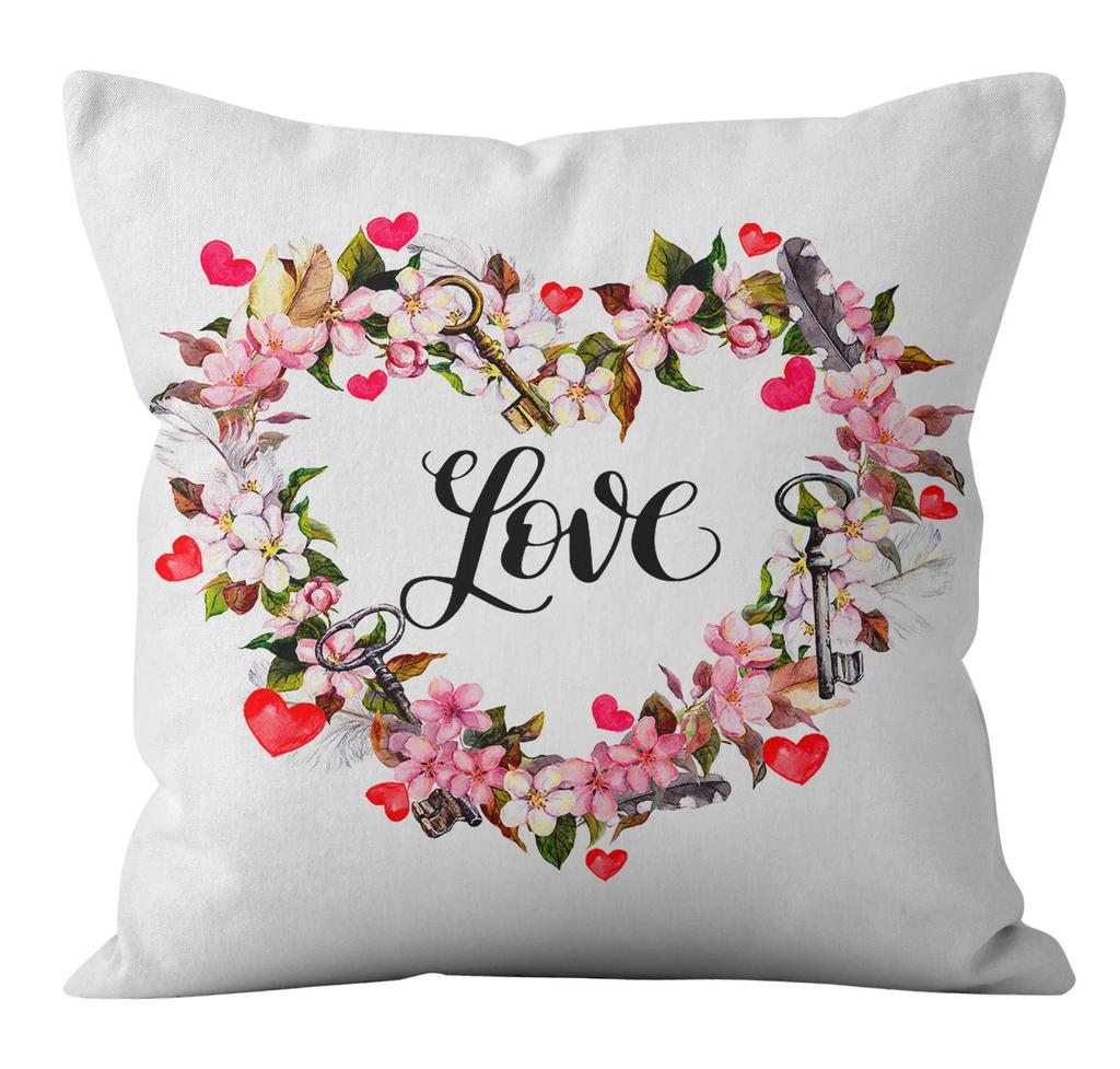 Home Decoration New Valentine'S Day Pillowcase Holiday House Gift Cojines Decorativos Para Sof Poszewki Na Poduszki