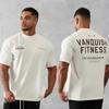 Summer Fitness T Shirt Men Women Cotton Tee Joggers Gym Running Training Tshirt Sportswear Short Sleeve T-shirts Clothes Tops