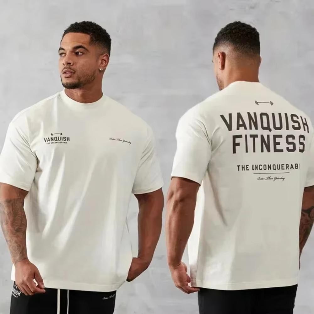 Summer Fitness T Shirt Men Women Cotton Tee Joggers Gym Running Training Tshirt Sportswear Short Sleeve T-shirts Clothes Tops