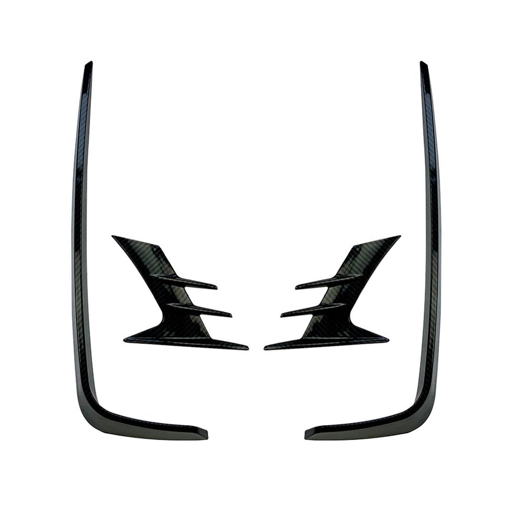 For Honda Accord 10th 2018 2019 2020 2021 Front Bumper Splitter Fog Lamp Grill Spoiler Cover Air Vent Wind Knife Body Kits