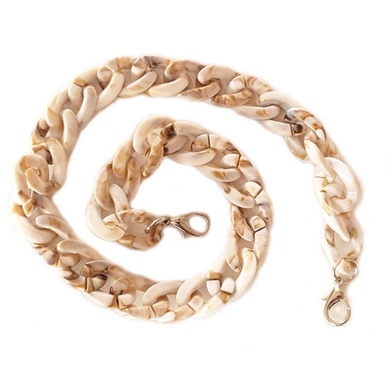 Acrylic Resin Chain Strap for Vintage Shoulder Handbags