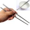 1 Pair Non-slip Stainless Steel Chopsticks Environmental Chopstick Tableware