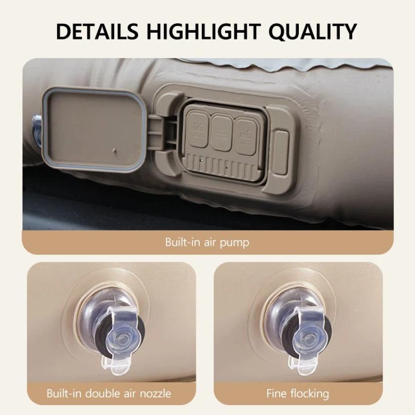 Car Inflatable Mattress for Tesla Model Y 2025-2026 Juniper with Air Pump Travel Outdoor Camping Car Trunk Air Mattress