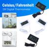 1M Lcd Digital Thermometer With Waterproof Probe Celsius/Fahrenheit Temperature Sensor For Fridge Refrigerator Aquarium