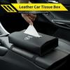 AAAYR1 Leather Car Mounted Hanging Tissue Box Tissue Tools Organizer For Opel Corsa Astra Insignia Vectra Zafira Meriva Mokka Ampera