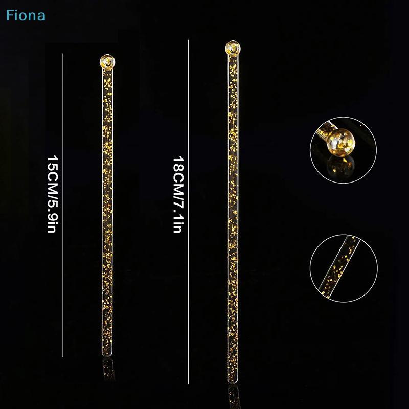 100PCS 18cm Clear Plastic Cocktail Stirrers,Disposable Drink Stirring Sticks for Coffee,Cocktails,and Parties