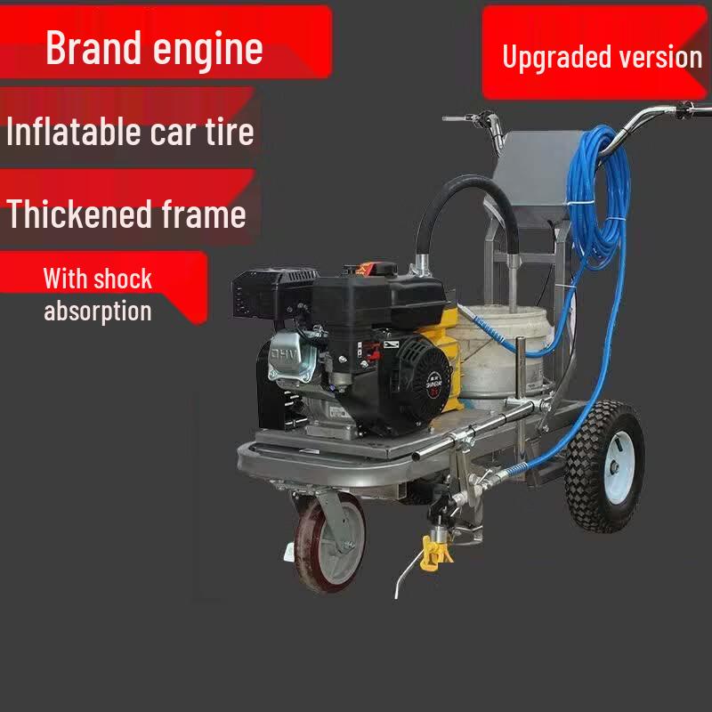 Gasoline Powered Cold Spray Road Marking Machine