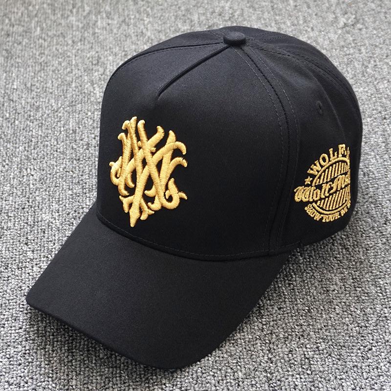 Herren Großer Kopf Koreanischer Stil Hoher Hut - Atmungsaktive Sommerkappe für Runde Gesichter, Frühling/Herbst Baseball- & Schiebermütze