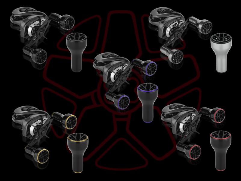 Gomexus SU30L Reel Handle Knob Daiwa Type S Shimano Type A Regalis Caldia Stradic Kouga Replacement Aluminum Knob 30mm Ultra Lightweight Winding