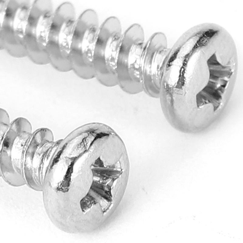 201 Stainless Steel Round Head Self-Tapping PB Screw, Pan Head, M3/M4/M5/M6