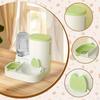 2 In 1 Automatic Pet Feeder, Water Bowl, Food Container, Drinking Bowl with Removable PP Parts