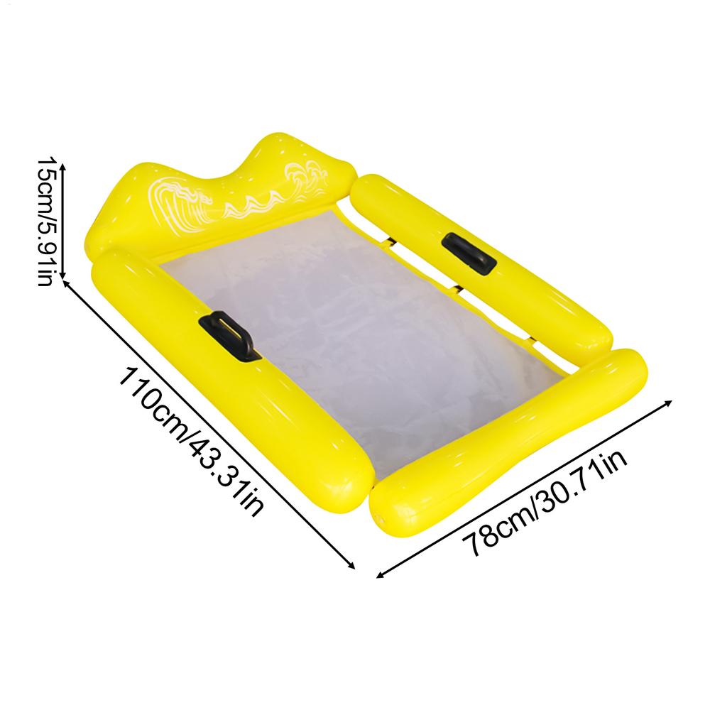 Multi-Purpose Hammock Pool Floats Adults Pool Water Sports Toys Inflatable Pool Floats PVC Water Hammock Lounge Floaties