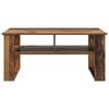 Coffee Table with Storage Reclaimed Wood Look 96 x 54 x 44 cm Engineered Wood