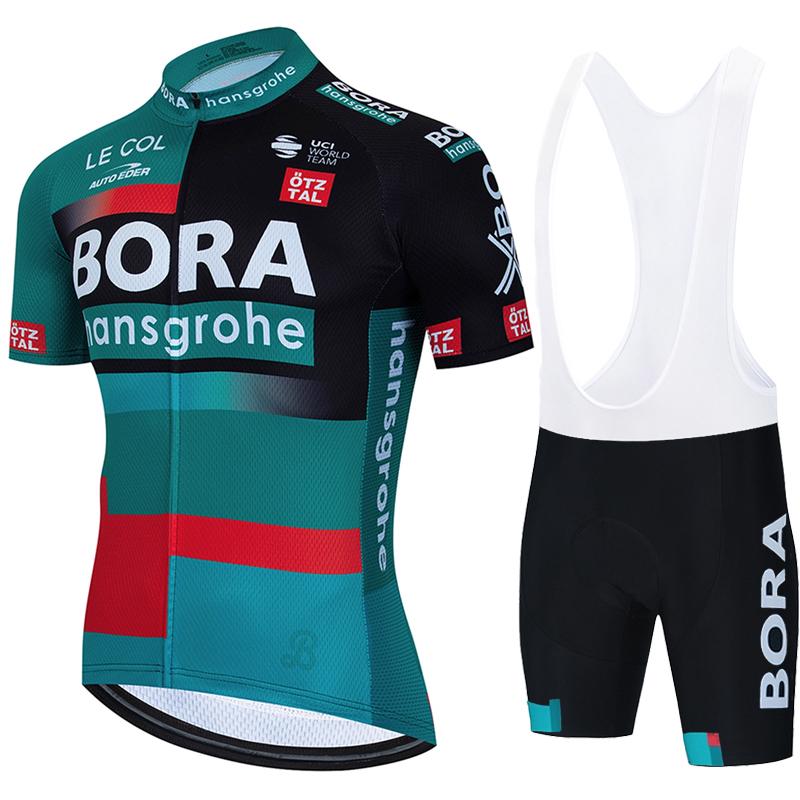 Cycling Jerseys UCI BORA Costume for Men's Bike Bicycle Blouse Set Mtb Clothing Mens Jersey Mountain Mallot Man Summer Clothes