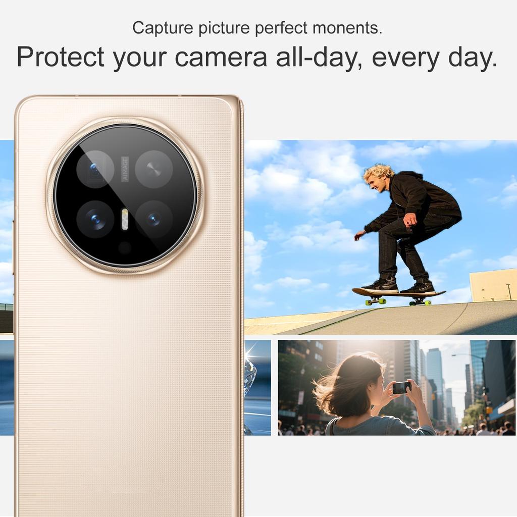 For Honor Magic V6 5G Glass IMAK High Definition Glass Lens Film Self-positioning Version Black Version