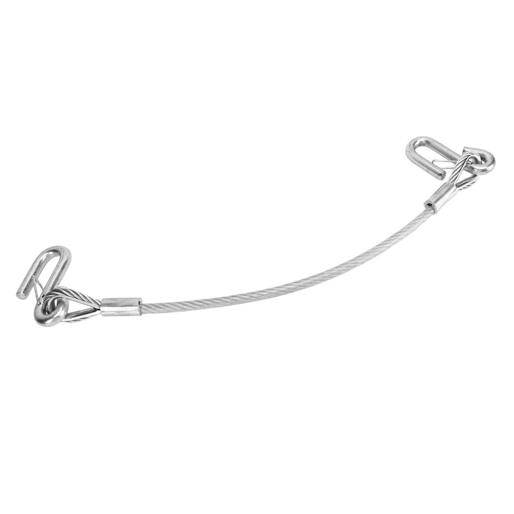 70cm Trailer Safety Chain Large Load Capacity Rugged Reliable Portable Towing Wire Ropes for Trailer RV