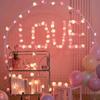 LED Rose Decoration String Light White Pink Valentine's Wedding UseRoom Decor Night LightMother's Day GiftRomantic