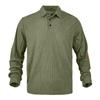 Men's  Casual Outdoor Lapel Corduroy Pullover Long-sleeved Top