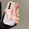 Case for Samsung Galaxy S26 S24 S23 S25 Ultra Plus FE A57 A56 A55 A54 A37 A36 A17 A07 A16 A15 5G Pink Marble Pattern Phone Cover
