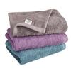 Tramparan Imabari Towel Face Towel 3-Piece Set, Luxe, Made In Japan, Thick, Hotel-Quality, Absorbent, 100% Cotton (Green, Cocoa Brown, Purple)
