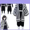 Slayer Kimetsu Demon No Yaiba Cosplay Iguro Obanai Halloween Adult Costume Suit