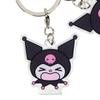 Sanrio KUROMI 4-Piece Acrylic Key Chain ( Face ) NEW Sanrio Characters