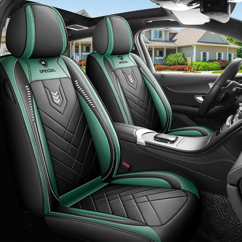 1ks Potah na autosedačku plný obal nový polštářek sedadla kožený potah auta Čtyři roční období univerzální potah sedadla potah sedadla