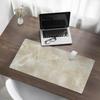 Protective Mat for Countertops for Offices, Companies, Workplaces, Marble Texture, 90x45 cm