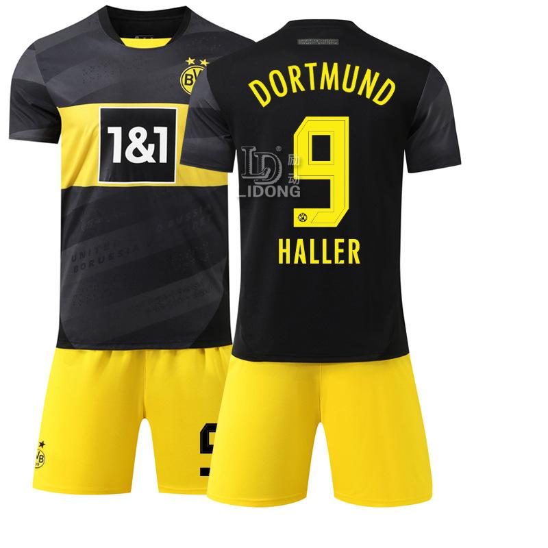 Football training jersey 2425 Dot away football jersey new Bumblebee No. 27 Adeyemi 11 Royce ball #16