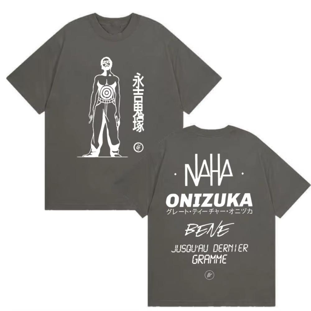 Le Monde Chico French Rap PNL Onizuka Album Print T Shirts Men Women Harajuku Fashion Retro Oversized Cotton Tshirts Streetwear