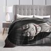 Jeff the Killer Blankets Quality Warm Soft  Bedding Throws Winter Airplane Travel Couch Chair Print Bedspread