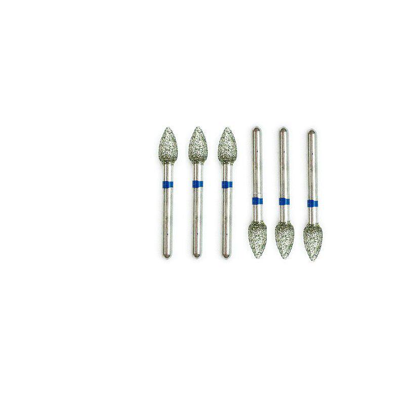 10 Pcs/set Dental Diamond Burs Drills Polishing Whitening Product Dental Burs for High Speed Handpiece FO-25
