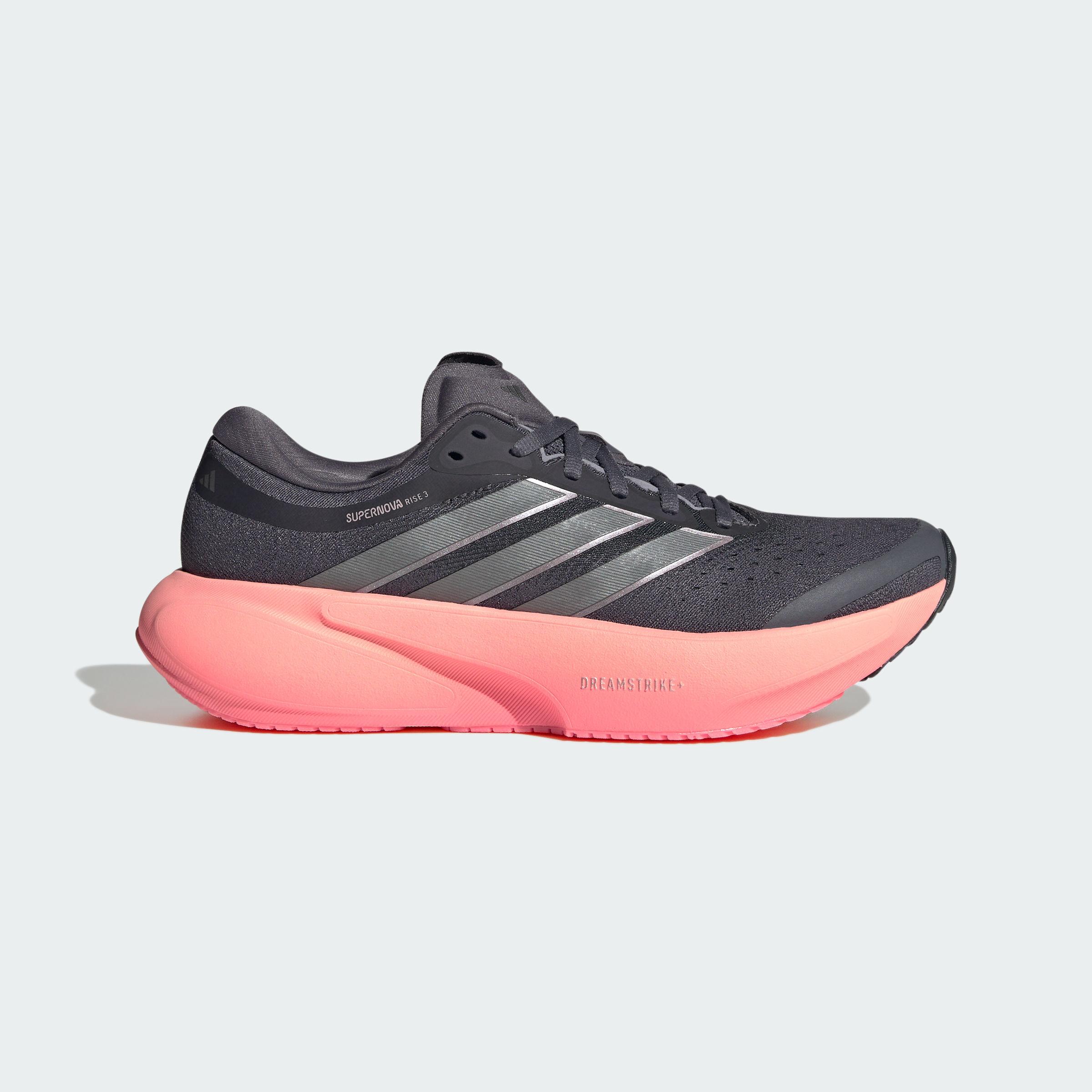 Adidas SUPERNOVA RISE 3 Running Shoes Women s Aurora Gray/Neon Red 36