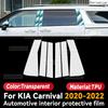 Für KIA Carnival 2020-2022 Auto Innenraum Mittelkonsole Instrument Armaturenbrett Schutzfolie Kratzschutz Aufkleber Zubehör